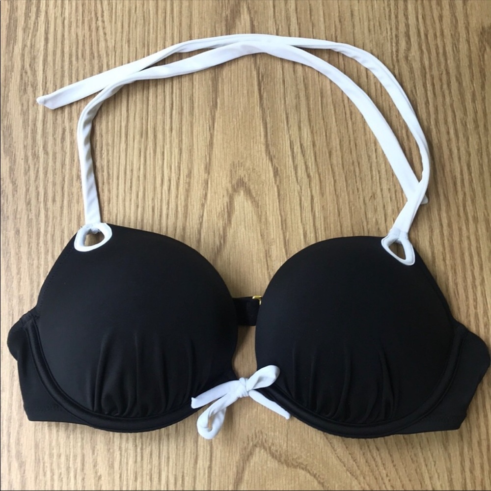 Victoria's Secret Bombshell Bikini Top 36 B Black